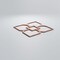 Ekena Millwork Medium Olivia Decorative Fretwork Wood Wall Panels, Cherry, 15 3/8"W x 15 3/8"H x 3/8"T WALW16X16X0375OLVCH - alternate 3